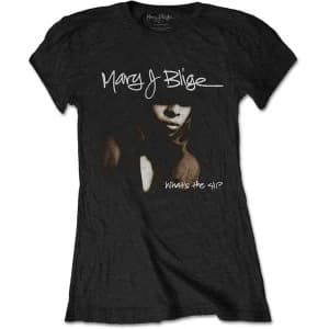 Image of Mary J Blige - Cover Womens Large T-Shirt - Black