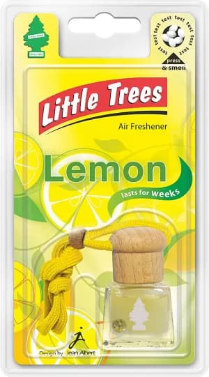 Image of Lemon (Pack Of 24) Little Trees Bottle Air Freshener