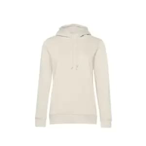 Image of B&C Womens/Ladies Organic Hoodie (XL) (Off White)