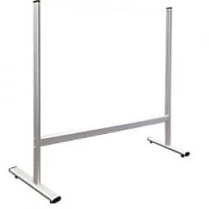 Image of Franken Counter and Desk Sneeze Guard Tempered Glass Transparent 60 x 65 cm