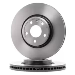 Image of BREMBO Brake disc 09.B972.11 Brake rotor,Brake discs AUDI,A4 Avant (8K5, B8),A6 Avant (4G5, 4GD, C7),Q5 (8RB),A4 Limousine (8K2, B8)