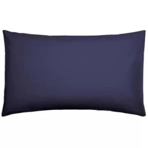 Image of Bedeck of Belfast Dark Blue Pima Cotton 200 Thread Count Kateri' Standard Pillow Cases