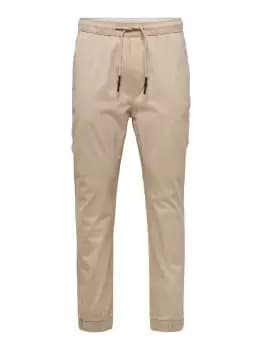 Image of ONLY & SONS Solid Colored Chinos Men Beige