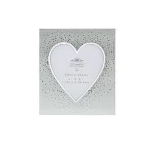 Image of Heart & Silver Frame 6X8 By Lesser & Pavey