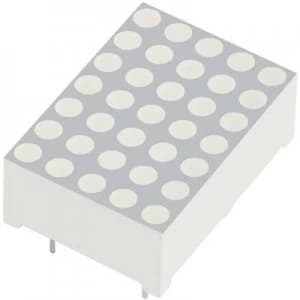 Image of Dot matrix dislplay Yellow 18mm 1.95 V Kingbrigh
