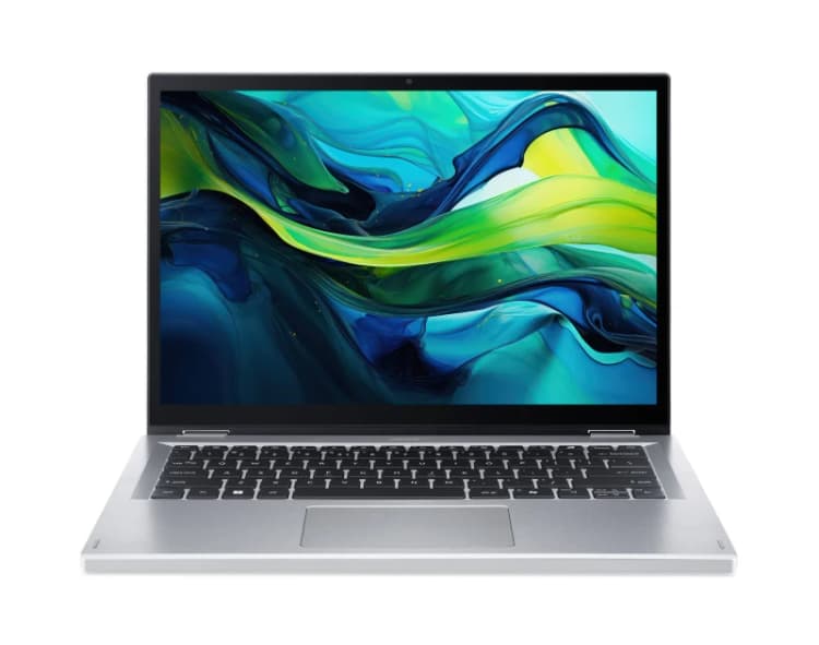 Image of Acer Acer Aspire AGSP14-31PT-31X9 Intel Core 3 N355 Hybrid (2-in-1) 35.6cm (14") Touch Screen WUXGA 8GB LPDDR5-SDRAM 256GB SSD WiFi 6 (802.11ax) Wi