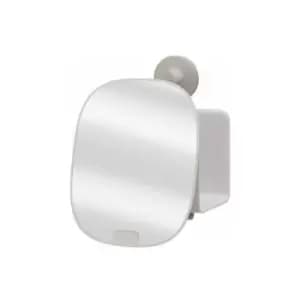 Image of Joseph Joseph EasyStore Self-Draining Compact Shower Caddy with Mirror - White