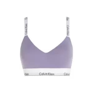 Image of Calvin Klein Lght Lined Bralette (Avg) - Blue