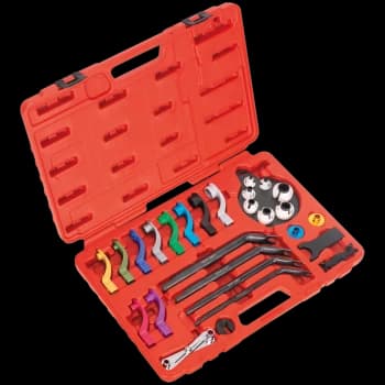 Image of Sealey 27 Piece Fuel and Air Conditioning Disconnection Set