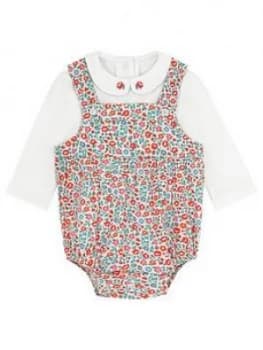 Image of Cath Kidston Baby Girls Romper And T-Shirt Set - Stone