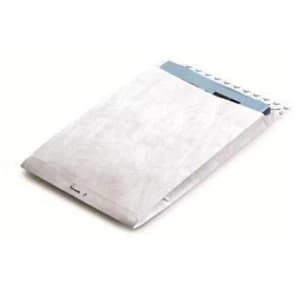 Image of Tyvek B4A Gusseted Envelopes Extra Capacity Strong 330x250x38mm White 1 x Pack of 20 Envelopes