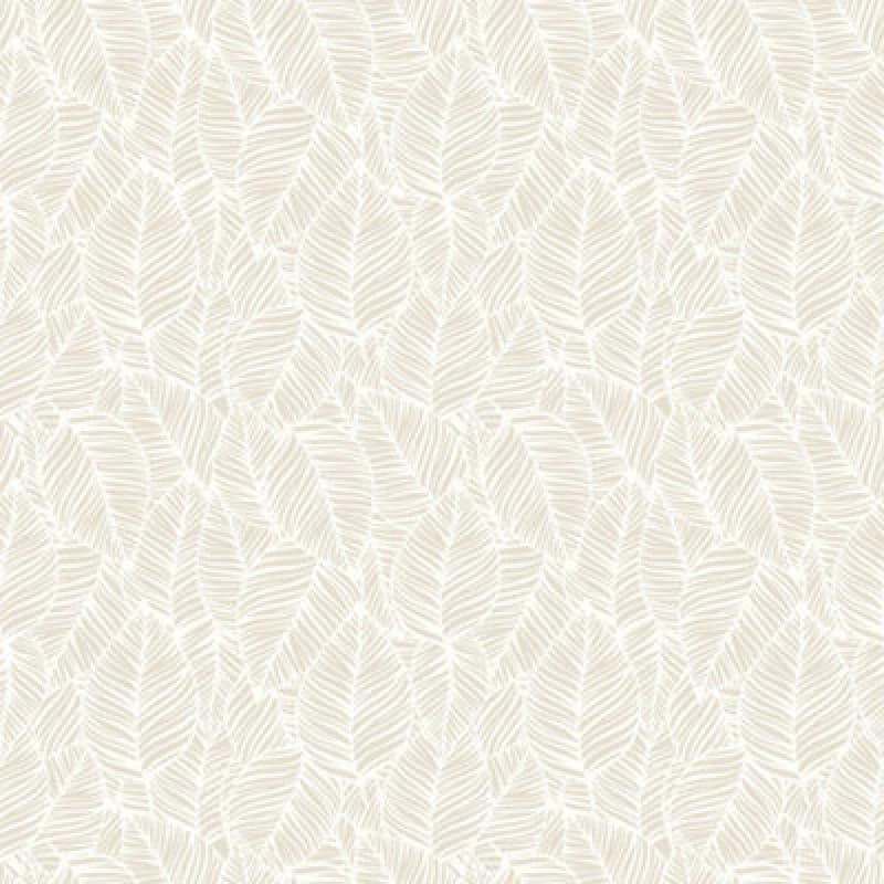 Image of Hoopla Walls Zebra Leaf - Linen 10M Wallpaper