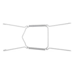 Image of BQ White Carbon Steel Plate Hanger L140mm Dia150 225mm