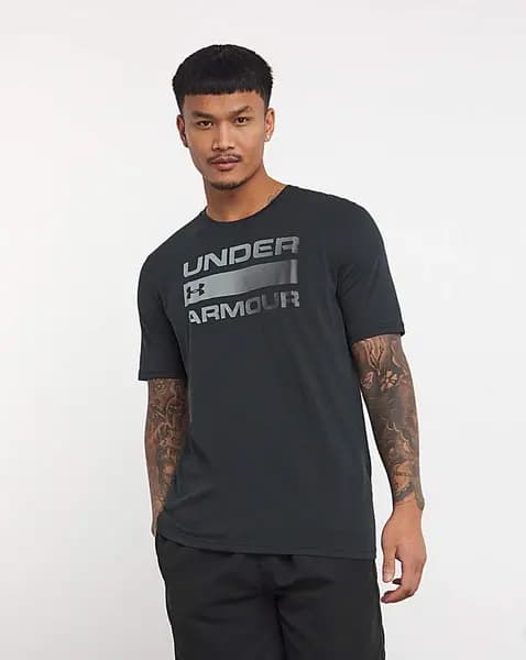 Image of Under Armour Under Armour Team Issue Wordmark T-Shirt Black Male XL46/48 FV24404