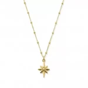 Image of Gold Bobble Chain Lucky Star Necklace GNBB2087
