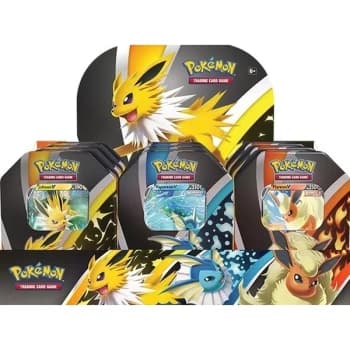 Image of Pokemon TCG: Eevee Evolutions Tin (Fall 2021) - One At Random