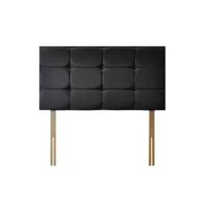 Image of Airsprung Black Single Headboard - Utah