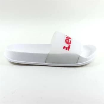 Image of Levis Sportswear Sliders - White