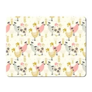 Image of Denby Hens Set of 6 Placemats