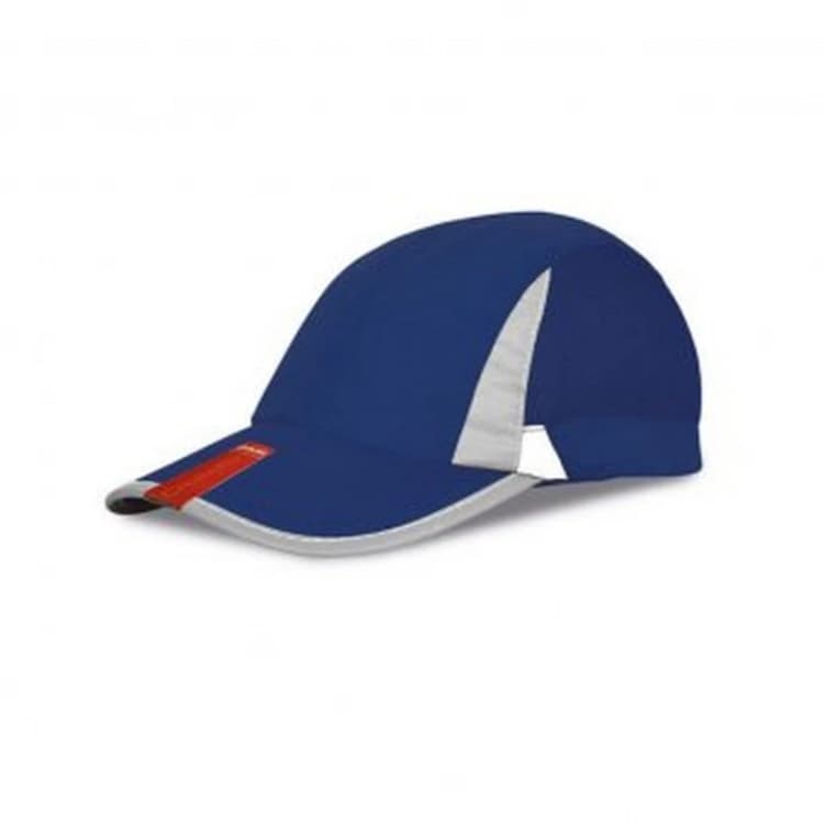 Image of Spiro Mens 2 Panel Sport Baseball Cap in Navy Navy Male One Size