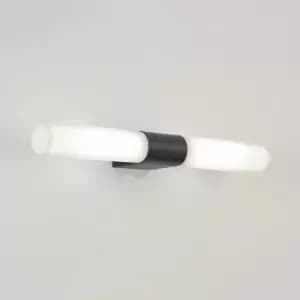 Image of Astro Padova Bathroom Over Mirror Wall 2 Light Matt Black IP44