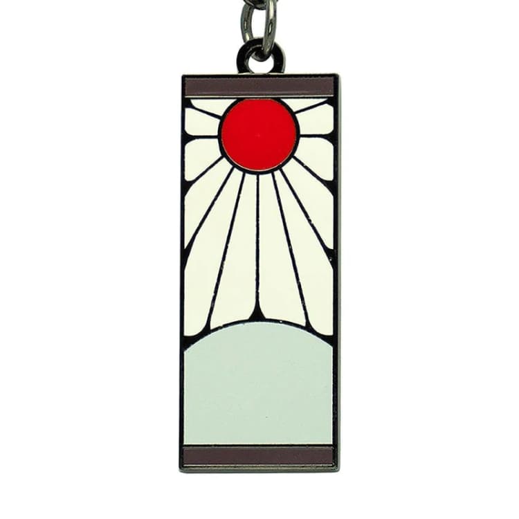 Image of GB Eye DEMON SLAYER KEYCHAIN TANJIRO EARRING - Black One Size