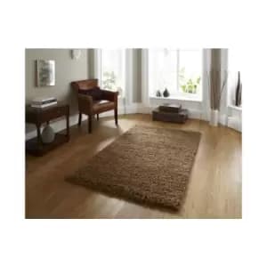 Image of Think Rugs - Vista - Plain 2236 Beige 240cm x 340cm Rectangle - Brown and Beige
