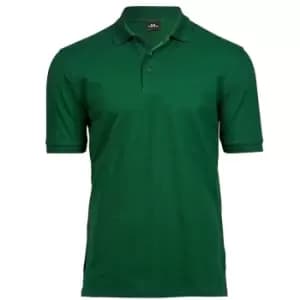 Image of Tee Jays Mens Luxury Stretch Pique Polo Shirt (3XL) (Forest Green)