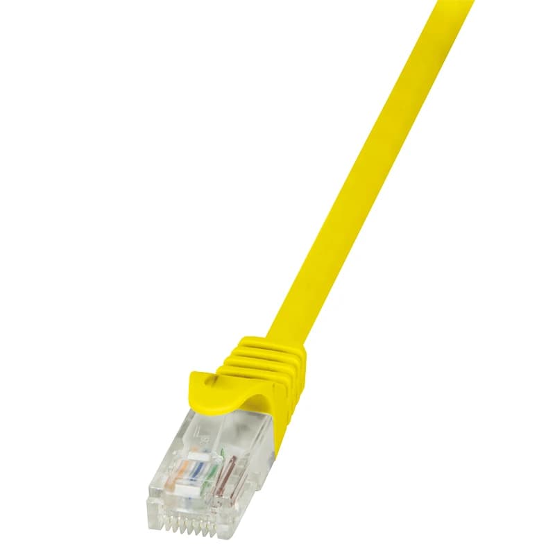 Image of LogiLink 1.5m Cat.6 U/UTP networking cable Yellow Cat6 U/UTP (UTP)