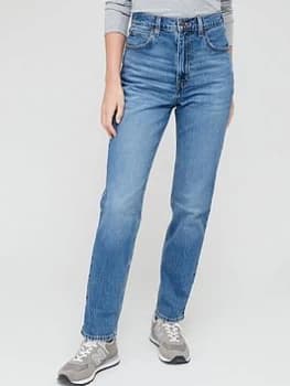 Image of Levis 70's High Rise Slim Fit Straight Leg Jean - Light Blue Size 27, Inside Leg 31, Women