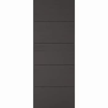 Image of LPD Timber Composite External Door Santandor Charcoal Grey - 1981mm x 762mm (30 Inches)