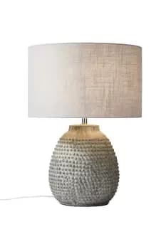 Image of Lighting and Interiors Group The Lighting and Interiors Grey Ludlow Bobble Table Lamp