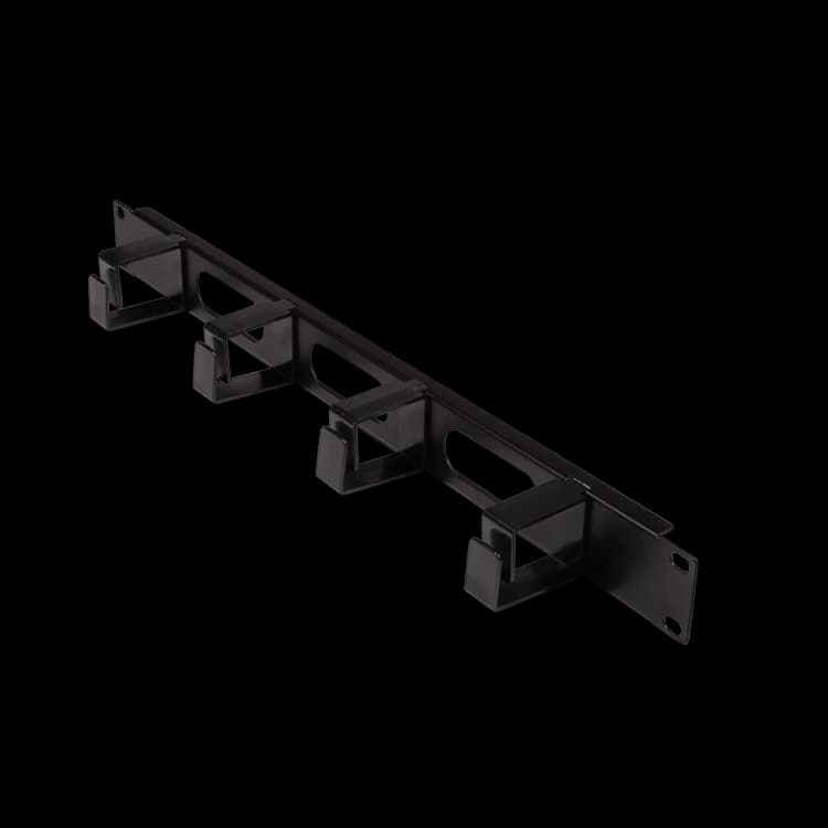 Image of LogiLink 19" Cable management panel with 4 rings
