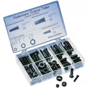 Image of HellermannTyton 639-60000 HOTKIT Anti Kink Sleeve and Grommet Set