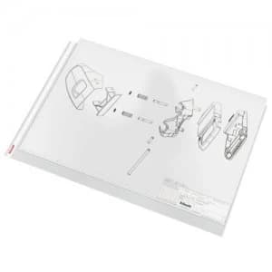 Image of Esselte Pocket A3Landscape TopOpen Clear 75micron47182(PK10)