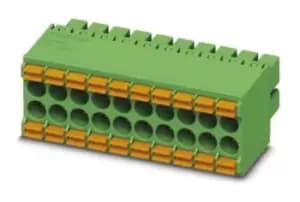 Image of Phoenix Contact Dfmc 1,5/ 9-St-3,5 Terminal Block, Pluggable, 9Pos, 16Awg