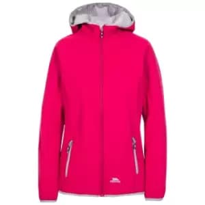 Image of Trespass Womens Emery Softshell Fleece (XXS) (Cassis)
