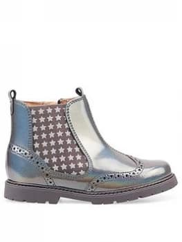 Image of Start-rite Metallic Chelsea Boot, Metallic, Size 8.5 Younger