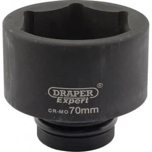 Image of Draper Expert 1" Drive Hexagon Impact Socket Metric 1" 70mm