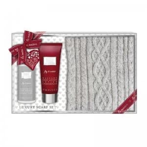 Image of Baylis Harding La Maison Fig Cassis Scarf Gift Set