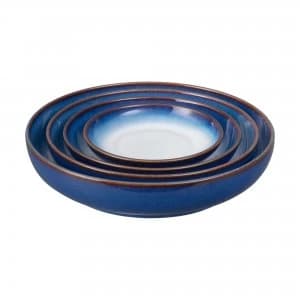 Image of Blue Haze 4 Piece Nesting Bowl Set