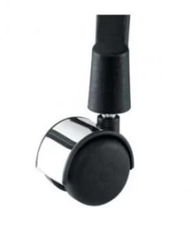 Image of Chrome Castors Set of 5