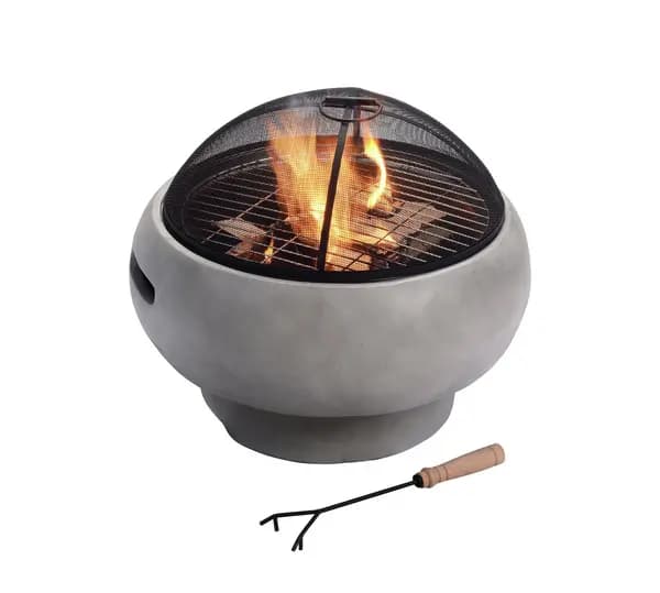 Image of Teamson Home HR17501AB Wood Burning Fire Pit