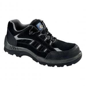 Image of Rock Fall ProMan Trainer Size 9 Suede Fibreglass Toecap Black PM4040 9