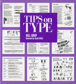 Image of Tips on Type by Bill Gray Paperback