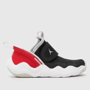 Image of Nike Jordan Black & Red 23/7 Toddler Trainers