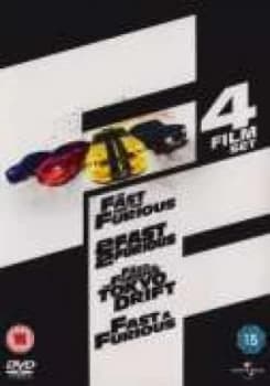 Image of Fast & Furious 4 Disc DVD Box Set