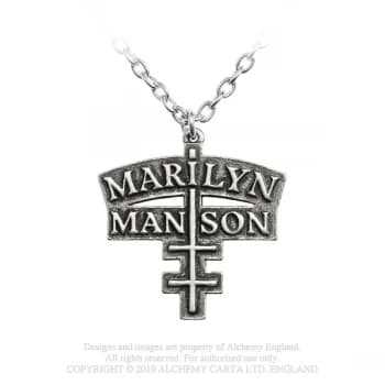 Image of Marilyn Manson - T Cross Pendant