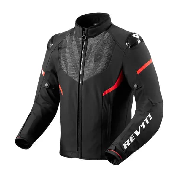 Image of REV'IT! Hyperspeed 2 H2O Jacket Black Neon Red Size L