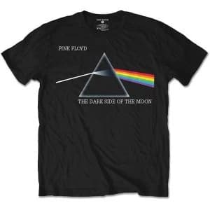 Image of Pink Floyd - Dark Side of the Moon Courier Kids 1 - 2 Years T-Shirt - Black